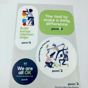 Stickervel voorkant