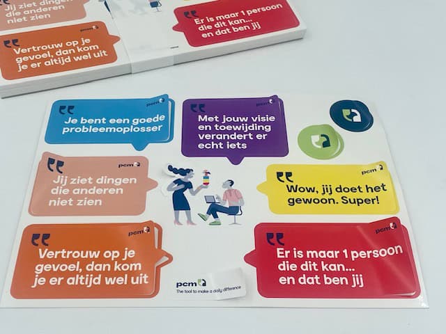 Motivatie PCM-Stickerset - Afbeelding 2