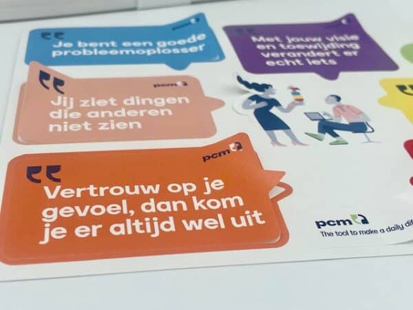 Motivatie PCM-Stickerset